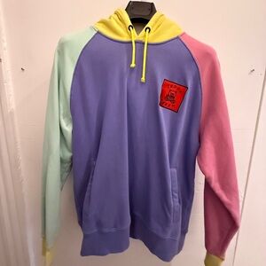Teddy Fresh Color Box Hoodie with Logo